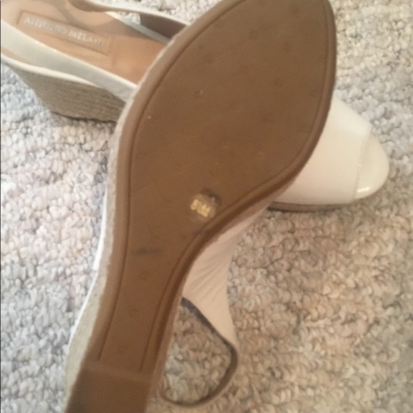 Antonio melani white patent leather espadrilles - Picture 2 of 3